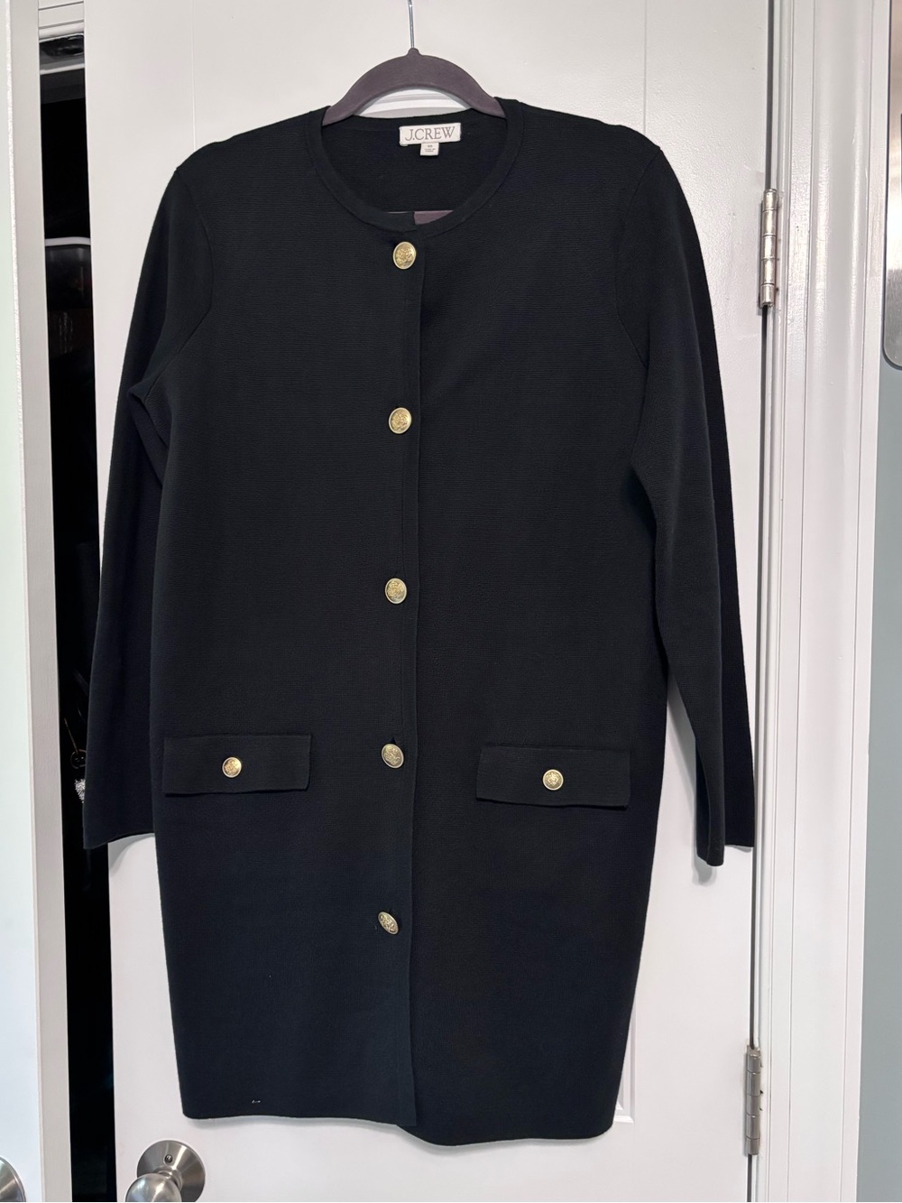NWOT. J. crew Giselle sweater blazer. 100% cotton.